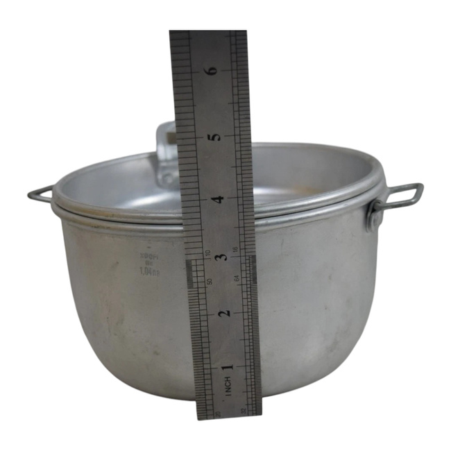 BOLGÁR KATONA ALUMÍNIUM FŐZŐKÉSZLET - WWII - ÚJSZERŰ ÁLLAPOTÚ