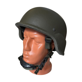 Ballistic Protection Helmet - Kevlar - Romanian Armed Forces Military Surplus - Olive Drab Green - Like New