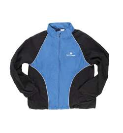 GERMAN GYM JACKET - BLACK/BLUE - USED