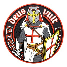 JELVÉNY DEUS VULT 3D PVC - COYOTE - M-TAC