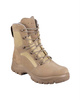 COMBAT BOOTS FOR MEN - MILITARY SURPLUS FROM THE GERMAN ARMY - KHAKI - LIKE NEW