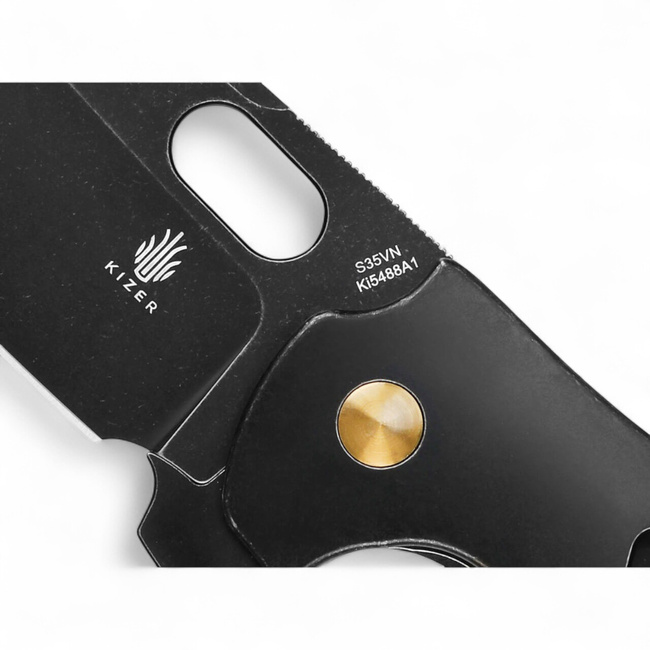 EDC C01C XL S35VN zsebkés - Titán - Fekete