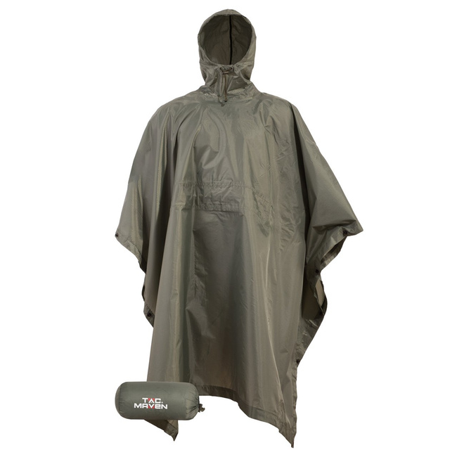 PONCHO "THUNDER" - PENTAGON® - 200 x 145 cm - Olíva