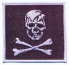 PATCH JOLLY ROGER 85 x 80 MM
