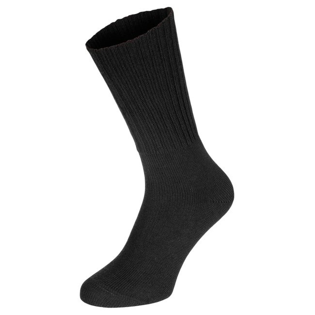 RÖVID ZOKNI - KATONAI TÖBBLET - HOLLAND HADSEREG - FEKETE - HASZNÁLT