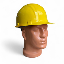 Védősisak állítható és szellőző rendszerrel – Katonai Surplus – Román Hadsereg – Sárga – Jó Állapotban