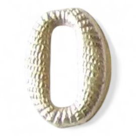 Fém Szám - 0 - Ezust - Magyar Hadsereg Katonai Surplus - Mint új