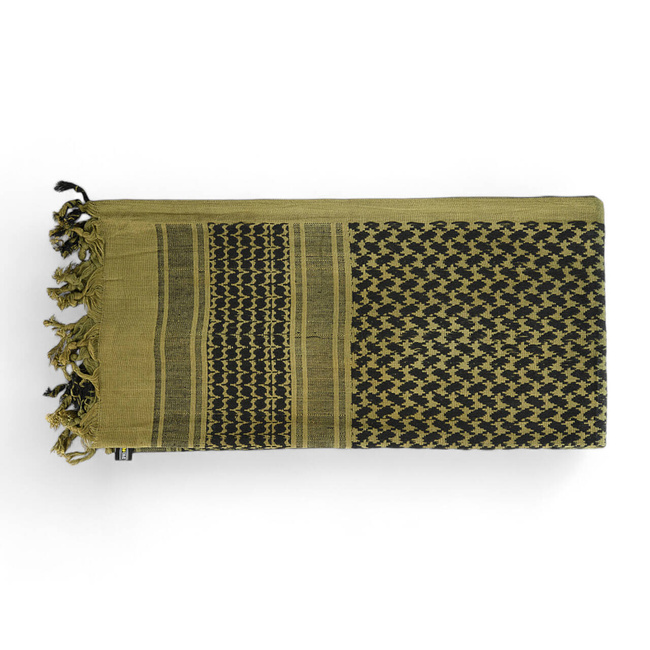 SHEMAGH SÁL - SŰRŰ - OLIVE/FEKETE - M-TAC