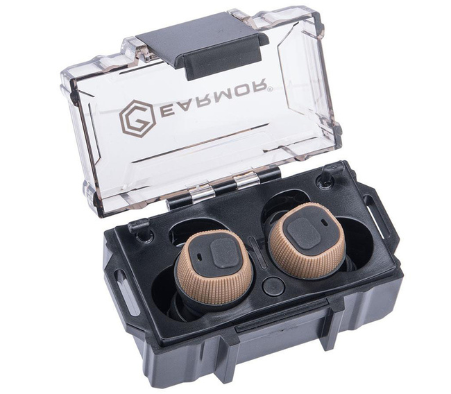 ELEKTRONIKUS FÜLDUGÓK A HALLÁSVÉDELEMHEZ - M20 - EARMOR® - COYOTE