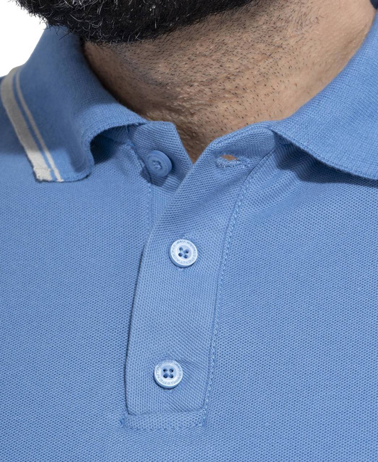 GALLÉROS PÓLÓ - ANIKETOS STRIPES - Pentagon® - TAN BARNA