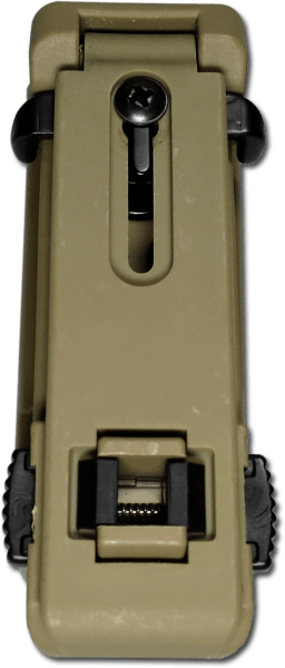 Pisztolytáska MOLLE Swiveling Plastic Holster For Magazine 9mm coyote