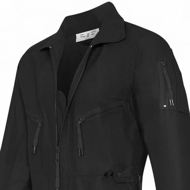 Német repülési overall - Fekete - Mil-Tec