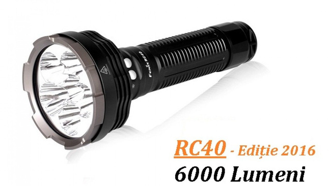 Lámpák, zseblámpa, Fenix RC40, vízálló