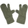 Austrian mittens, gloves, green - used