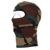 Mask, Cotton Balaclava with one hole, Woodland camouflage - Fostex