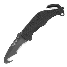 POCKET KNIFE - HOOK BLADE - BLACK - 217 MM - ESP