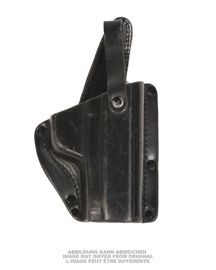 PISZTOLYTÁSKA POLICE LEATHER BELT HOLSTER HASZNÁLT