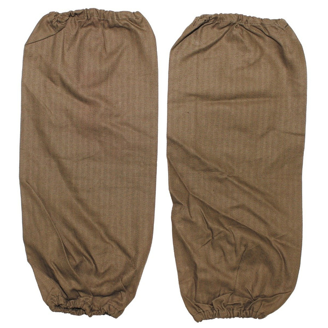 CZ/SK COTTON OVERSLEEVES - BROWN - MILITARY SURPLUS - LIKE NEW