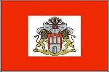 ZÁSZLÓ (91 x 152) cm HAMBURG