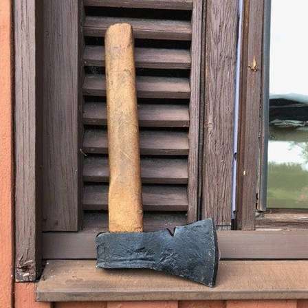 FEJSZE - FOGANTYÚ 37 CM - KATONAI TÖBBLET ROMÁN HADSEREG - HASZNÁLT