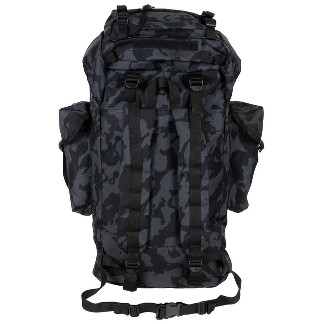 BW COMBAT HÁTIZSÁK - ALUMÍNIUM RÚD - 65 L - MFH® - NIGHT CAMO
