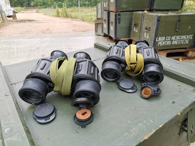 VALDADA I.O.R. 7x40 KATONAI TÁVCSŐ - KATONAI TÖBBLET ROMÁN HADSEREG - MINT ÚJ