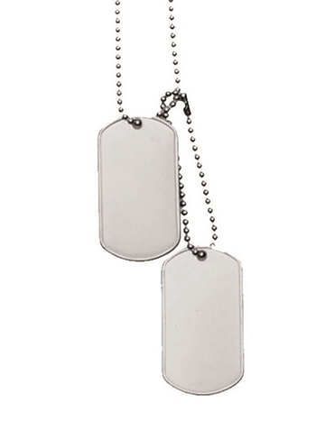 Us Original Dog Tag Set Polished