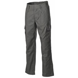 MFH® BW MOLESKIN PANTS, LARGE SIZES - OD GREEN