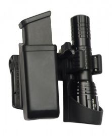 Pisztolytáska Double Swivelling Holster For Magazine And Flashlight