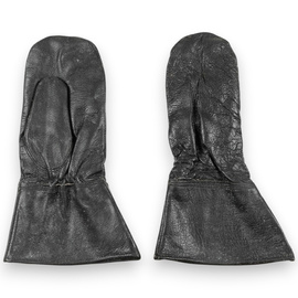 Bőrkesztyű - Szerb Hadsereg Katonai Felesleg SE - Fekete - Használt