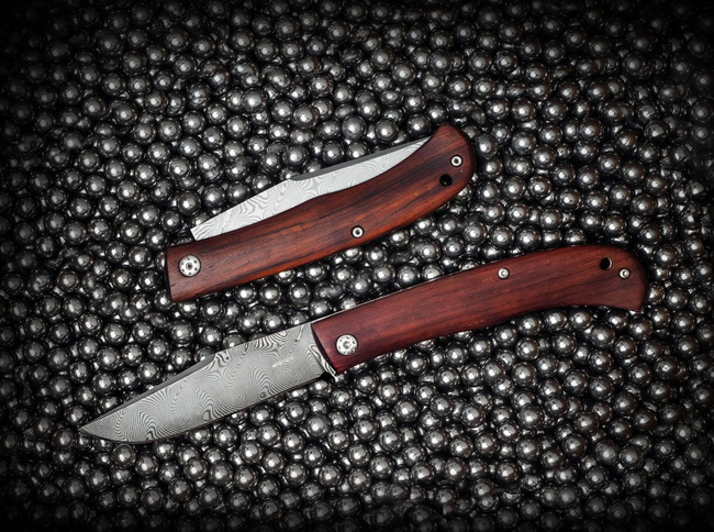 DAMASCUS KÉS SLACK - BOKER PLUS