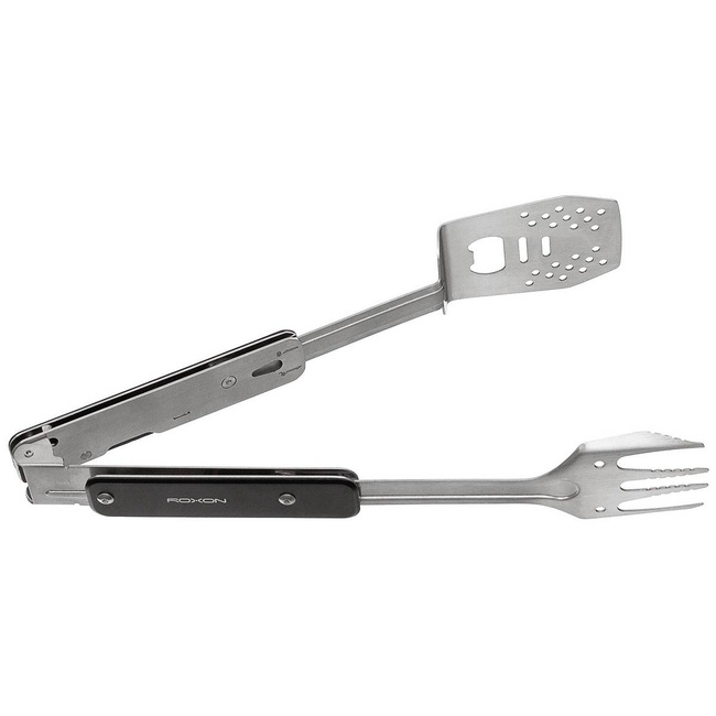 TÖBBFUNKCIÓS BBQ ROXON SZETT "MBT MINI" - 4 IN 1 - FEKETE