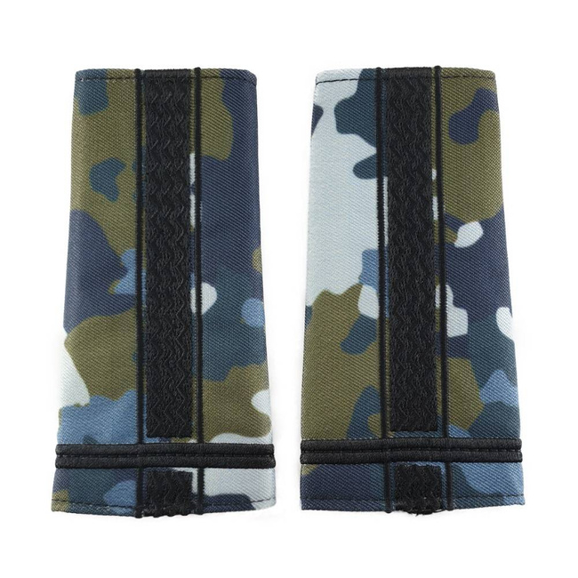 Air Force Major Ranks - Combat Camouflage - With Communications and IT Rank Insignia