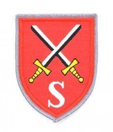 NÉMET FEGYVERES INSIGNIA "RAKETENSCHULE DER ARTILLERIE"