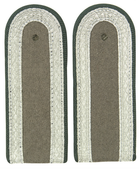 East Germ.dark Green Epaulets Nco Piping