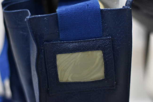 Shoulder BAG FOR GAS MASK (MCG) - BLUE - MILITARY SURPLUS ROMANIAN ARMY