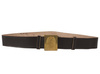 Spanish Leather Belt W.brass Buckle L.n.