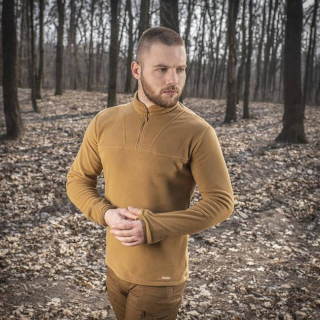 KAPUCNIS PULÓVER - DELTA - POLARTEC - COYOTE - M-TAC