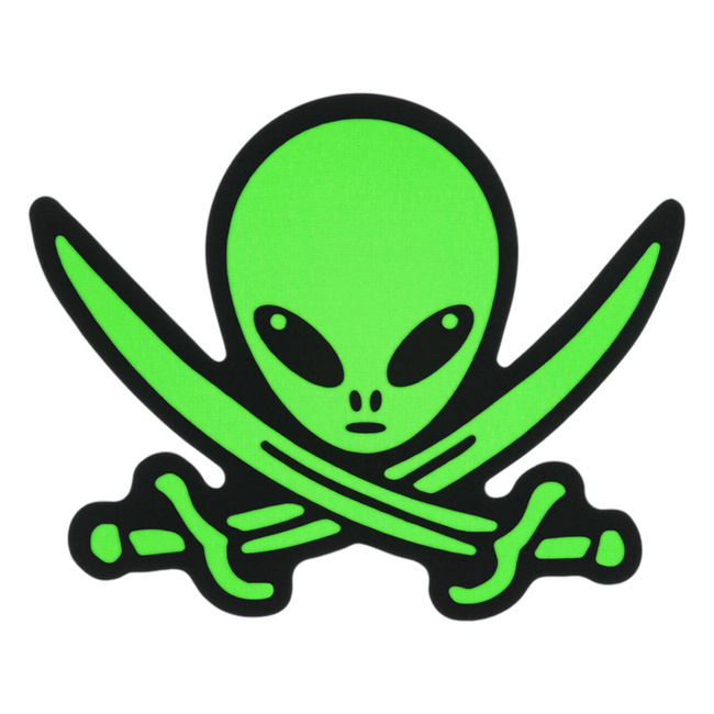 UFO OPERÁTOR JELVÉNY - FEKETE/ZÖLD - M-TAC