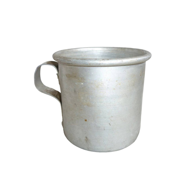 KIS ALUMÍNIUM BÖGRE BOLGÁR KATONÁNAK - MÁSODIK VILÁGHÁBORÚS - MINT ÚJ