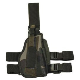 TACTICAL HOLSTER FOR RIGHT LEG - MFH® - CCE CAMOUFLAGE