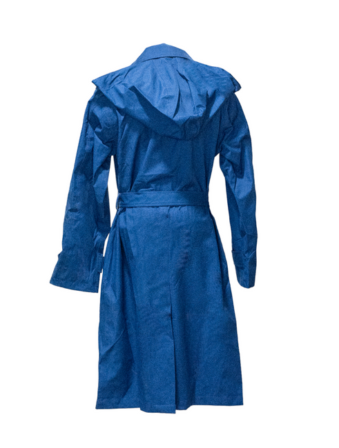 TRENCHCOAT, RAIN COAT FOR MEN - ROMANIAN ARMY - NAVY BLUE
