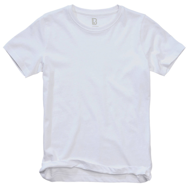 KIDS COTTON T-SHIRT - WHITE - BRANDIT