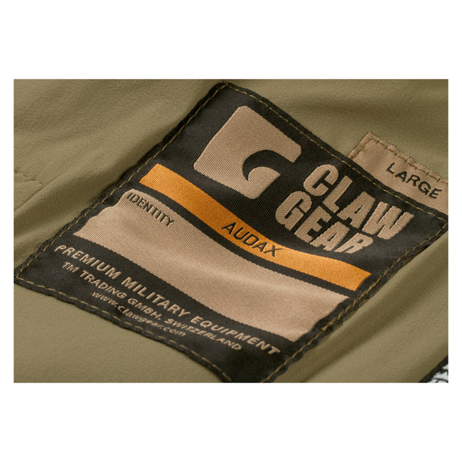 AUDAX SOFTSHELL KABÁT - RAL7013 - CLAWGEAR