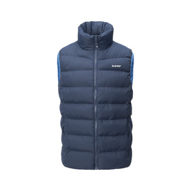 MEN'S QUILTED VEST SANIS - DRESS BLUE/ LAPIS BLUE - MAGNUM