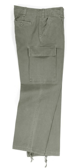 NADRÁG GERMAN MOLESKIN O.D. FIELD PANTS STONE-WASHED