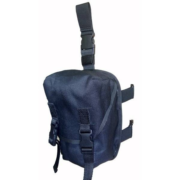 GÁZÁLARC LAB ZSEB - CORDURA - FEKETE