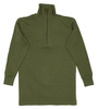 German army o.d. tricot shirt w/ zipper used