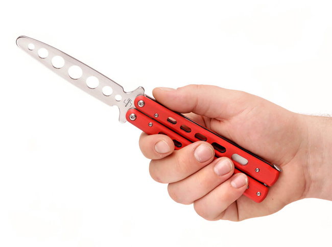 EDZŐKÉS BALISONG EDZŐ PIROS - BOKER