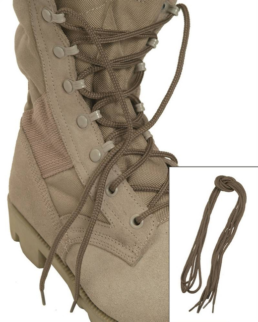 POLIÉSZTER CIPŐFŰZŐ - 80 CM - 2 PÁRBÓL ÁLLÓ KÉSZLET - Mil-Tec® - COYOTE